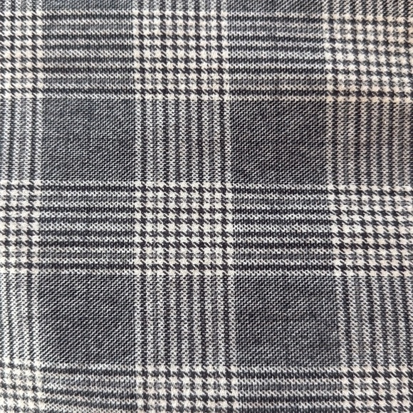 American Eagle Like New Super High Rise Baggy Wide Leg Pants in Plaid Size 00 - Picture 8 of 8